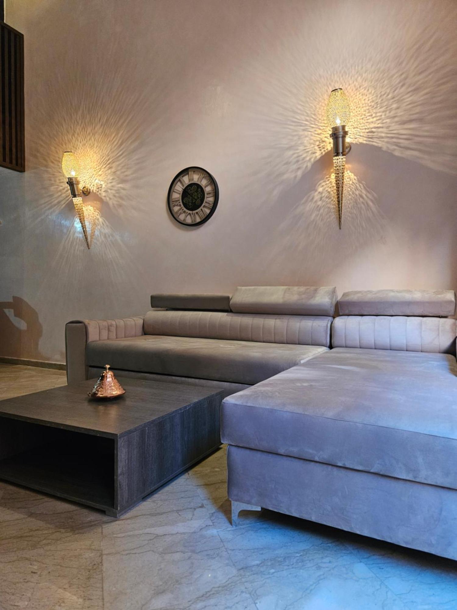 Charmant Duplex Au Coeur De Gueliz, Quartier Haut De Gamme De Marrakech มาร์ราเกช ภายนอก รูปภาพ